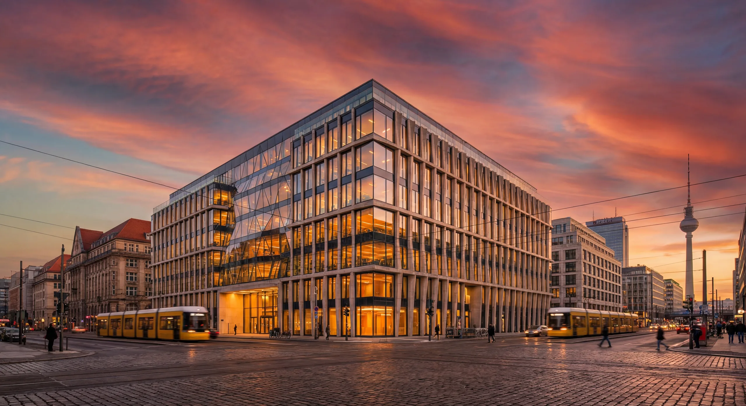 Modernes Gebäude in Berlin